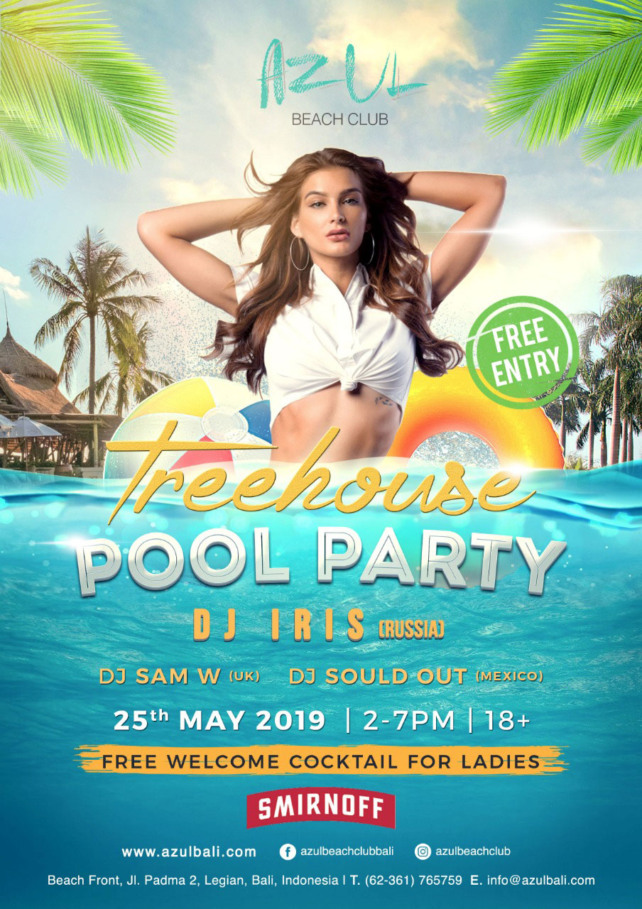 Treehouse Pool Party treehouse pool party