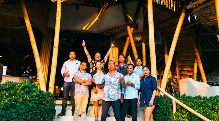 azul as top 3 best beach pool club bali
