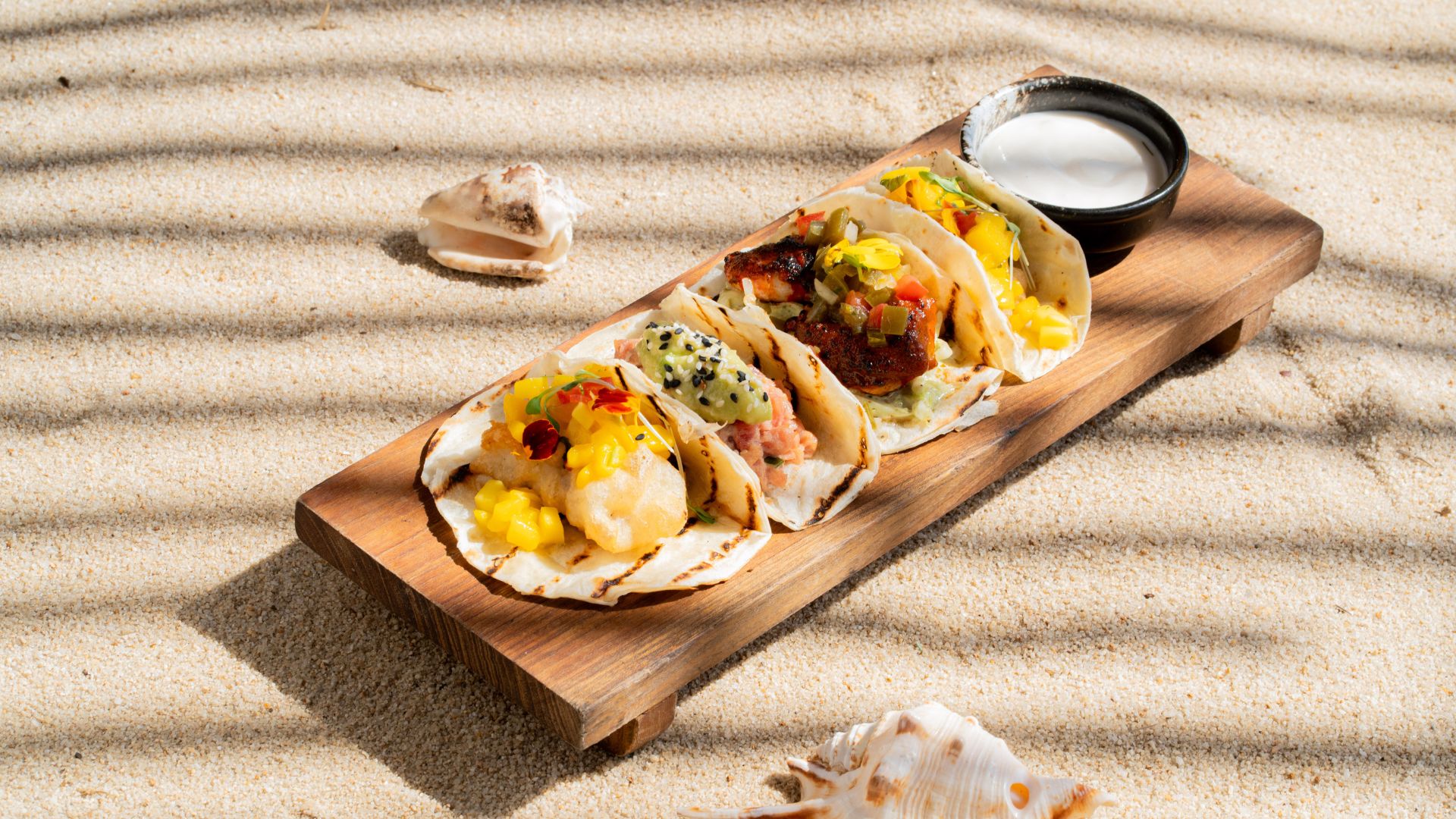 Taco Sand View Azul