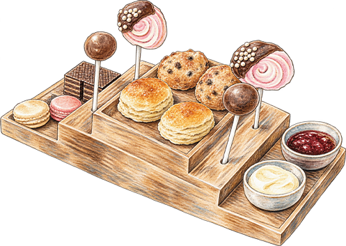Tipsea tea cake