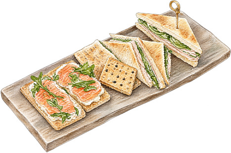 Sandwich platter