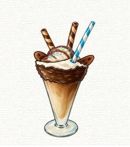 Cookies milkshake
