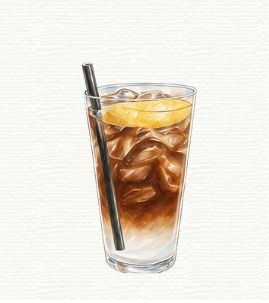 a glass of Bali Long Island Iced Tea
