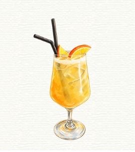 Peach Lover cocktail