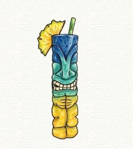 Vacation in a Glass cocktail